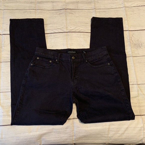 Lucky Brand 221 Mens Size 31x32 Straight Leg Pants Blue - Picture 6 of 10